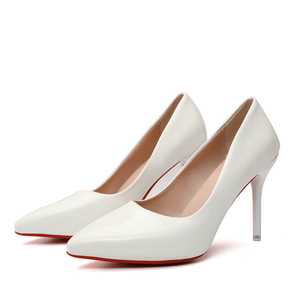 Décolleté vegane bianche