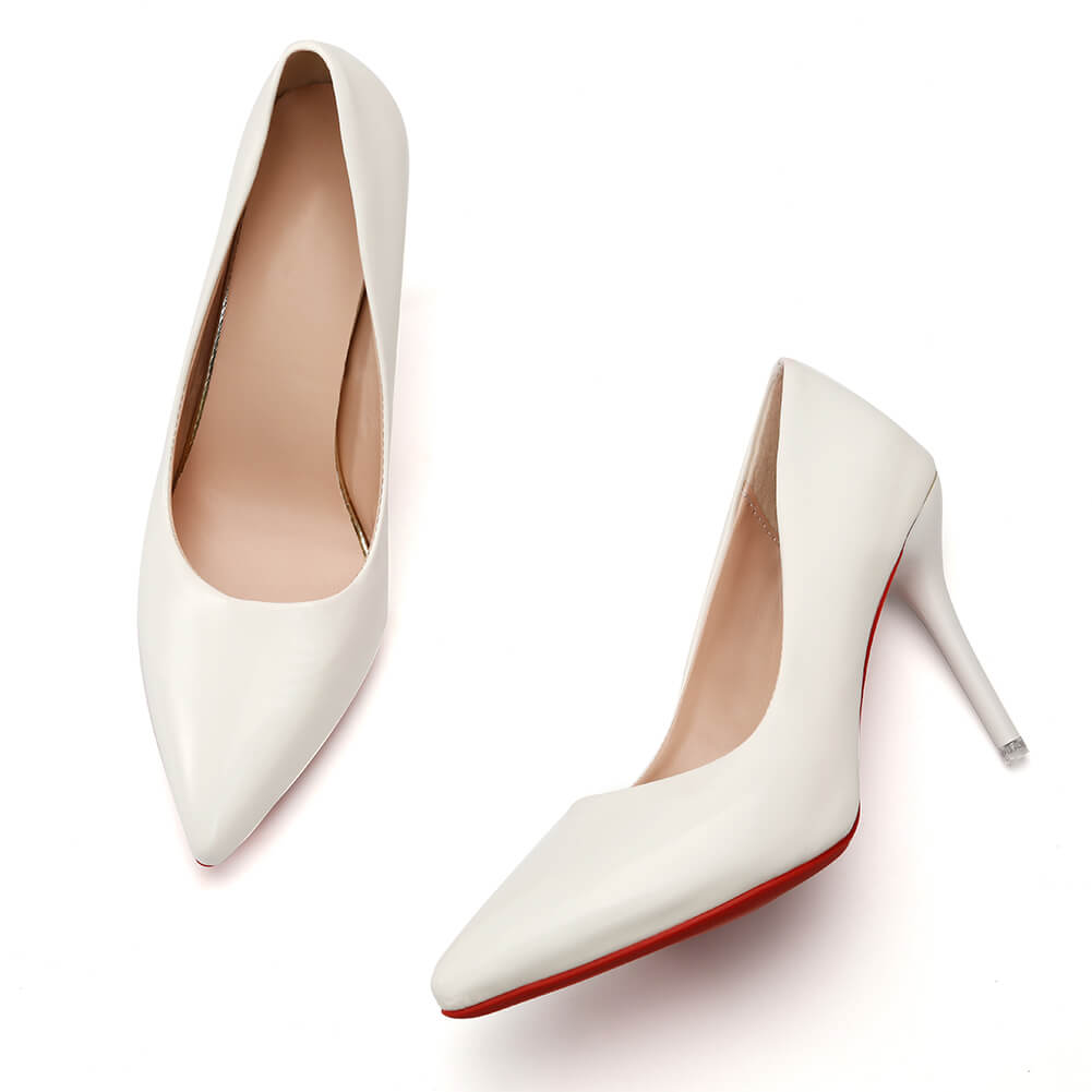 Décolleté vegane bianche