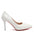 White Vegan Pumps