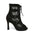 Bottines de bal à bout ouvert pour femmes