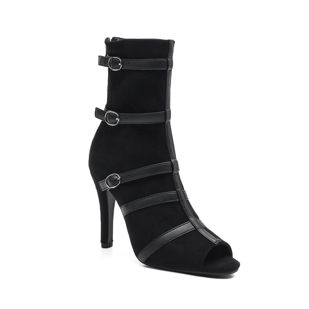 Women's Open Toe Party Performance Latin Dance Shoes