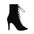 Women's Open Toe Suede Lace Up Dance Boots
