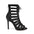 Women's hollow lace up high heel dance boots