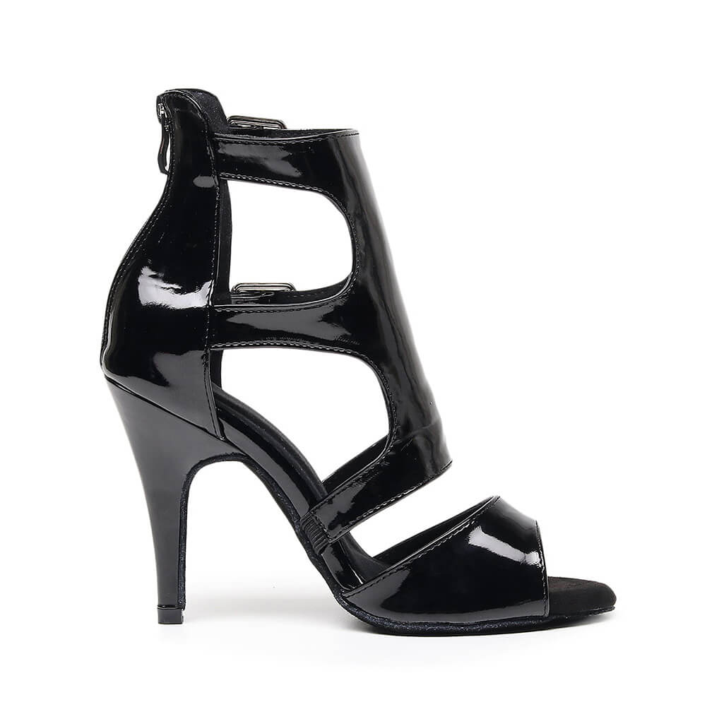 Scarpe da ballo latino da donna in vernice