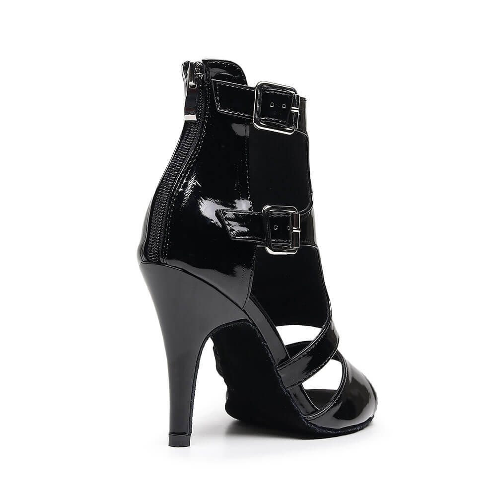Scarpe da ballo latino da donna in vernice