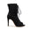 Bottines de danse femme à lacets en satin strass